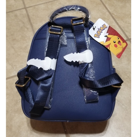 Bioworld Pokemon Halloween Pumpkin Eevee Mini Backpack - Picture 2 of 3